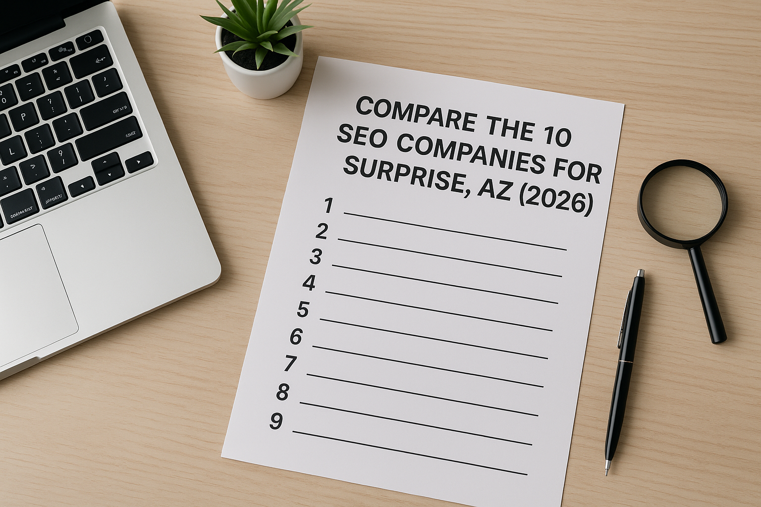 Compare the 10 Best SEO Companies for Surprise, AZ (2026)