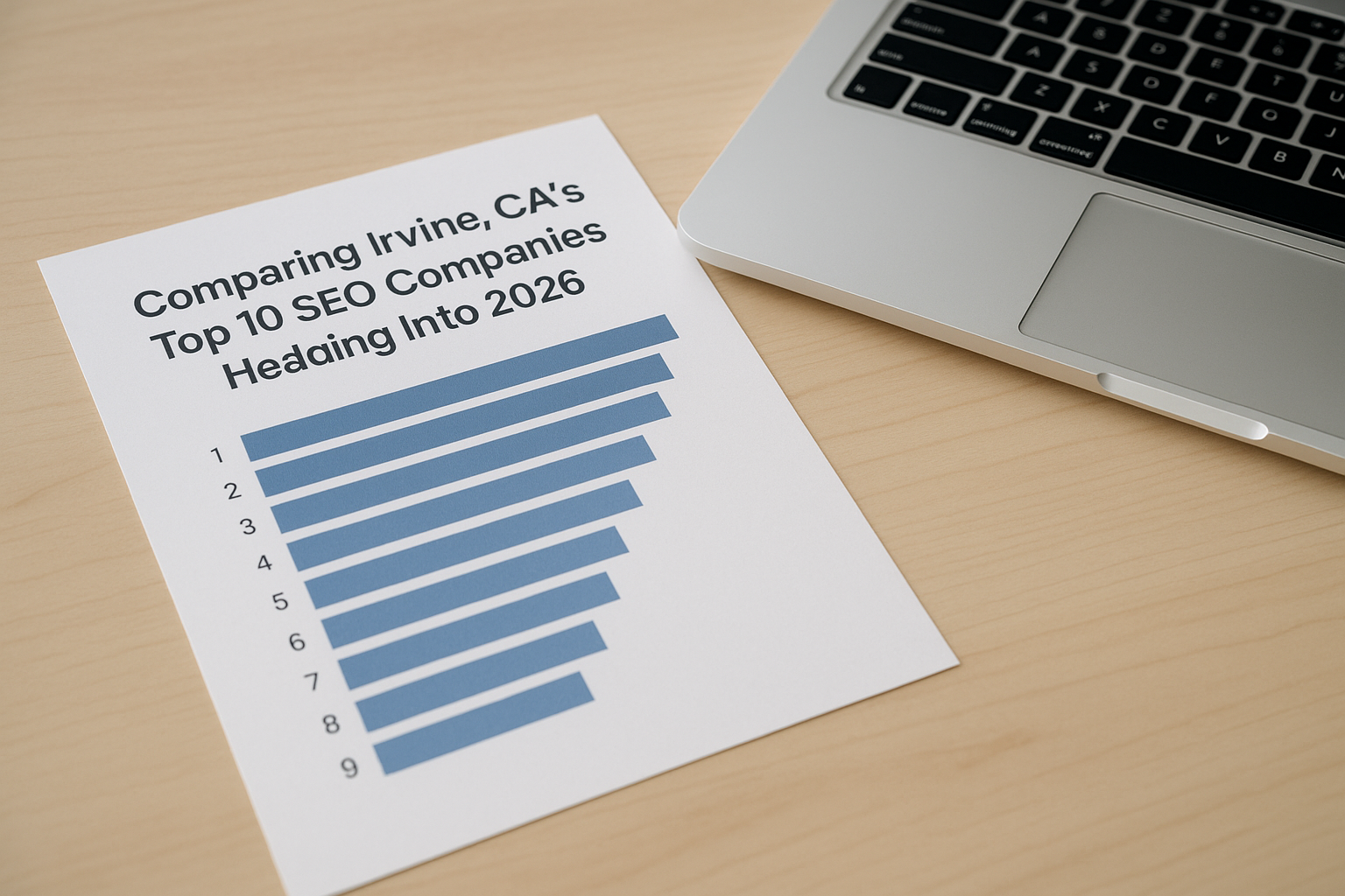 Comparing Irvine, CA’s Top 10 SEO Companies Heading Into 2026