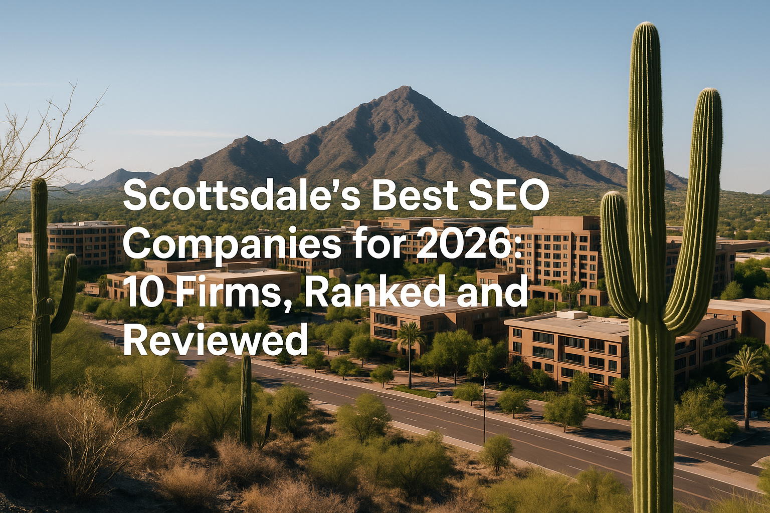 Scottsdale’s Best SEO Companies for 2026: 10 Firms, Ranked and Reviewed