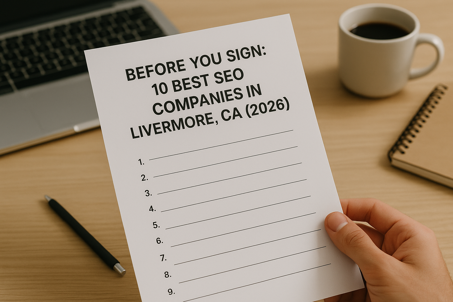 Before You Sign: 10 Best SEO Companies in Livermore, CA (2026)