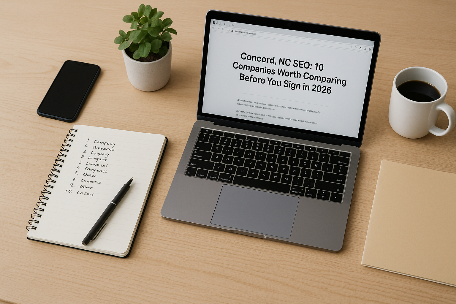 Concord, NC SEO: 10 Companies Worth Comparing Before You Sign in 2026
