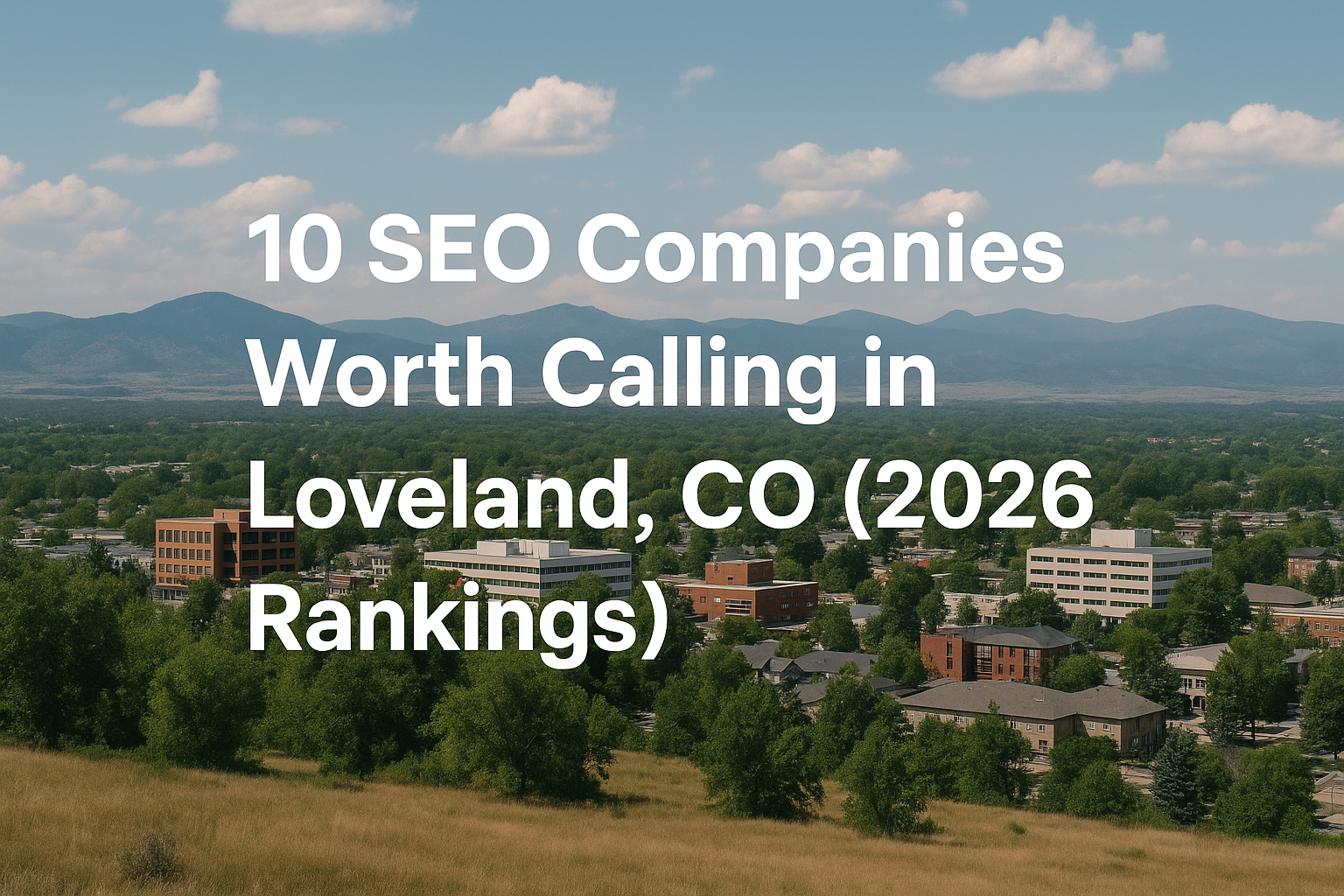 10 SEO Companies Worth Calling in Loveland, CO (2026 Rankings)