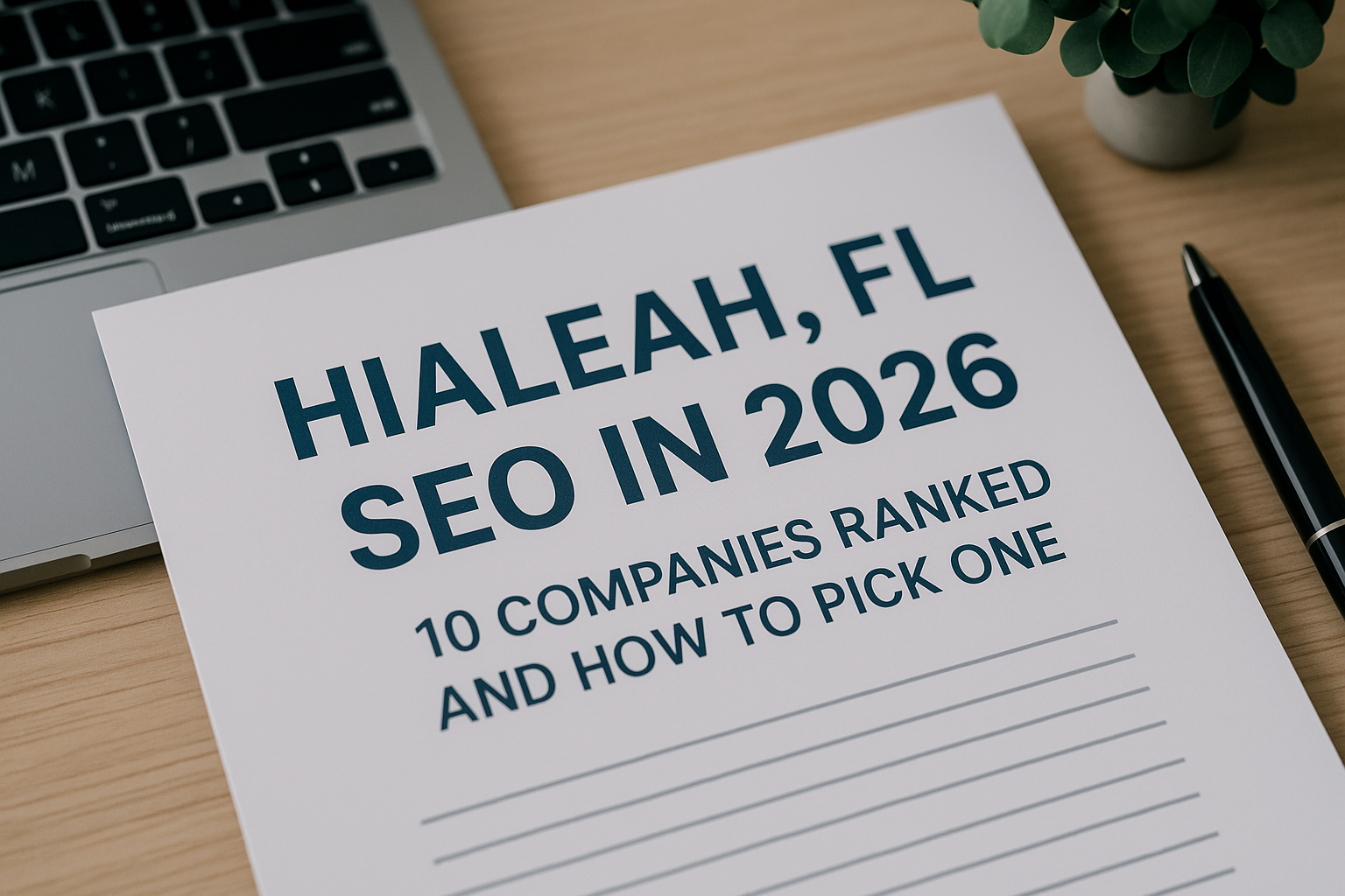 Hialeah, FL SEO in 2026: 10 Companies Ranked and How to Pick One
