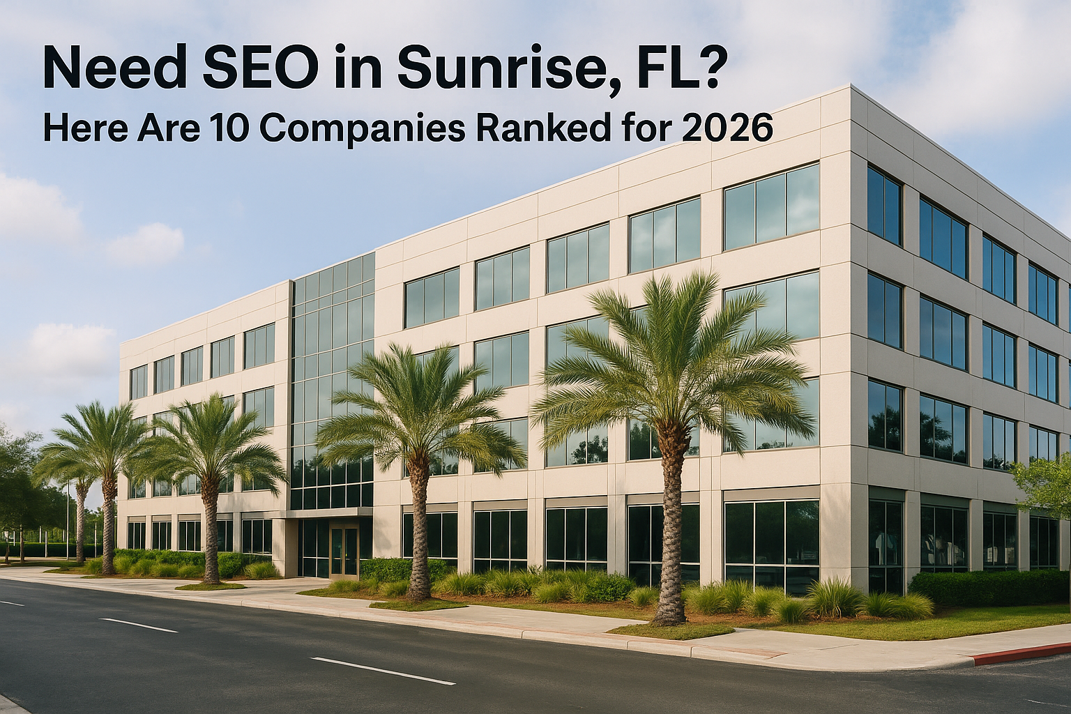 Need SEO in Sunrise, FL? Here Are 10 Companies Ranked for 2026